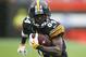 Pittsburgh Steelers wide receiver Antonio Brown plays against the Cleveland Browns during the first half of an NFL football game, Sunday, Sept. 9, 2018, in Cleveland. (AP Photo/Ron Schwane)