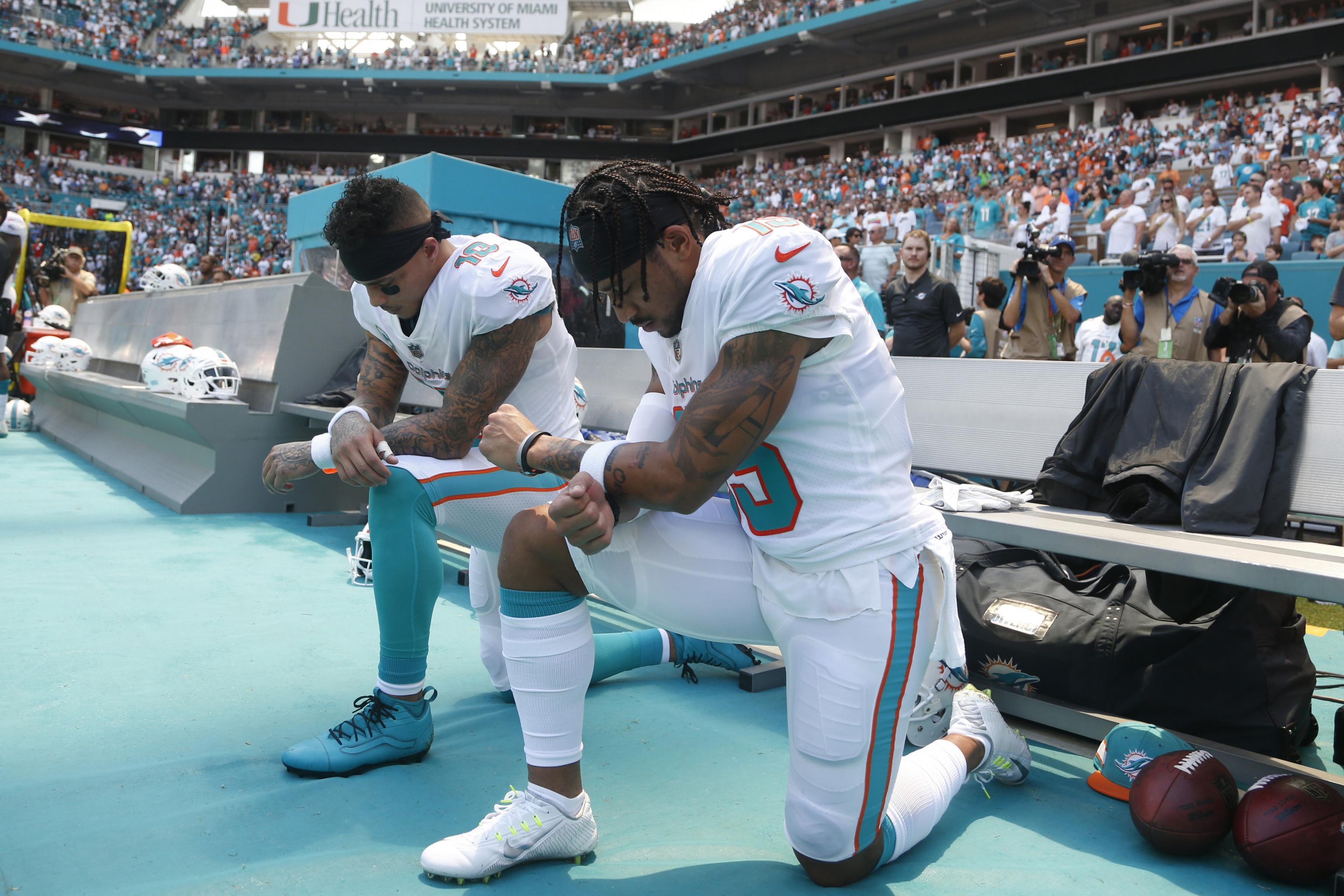 Dolphins wideout Kenny Stills says his anthem protest isn't over - NBC  Sports