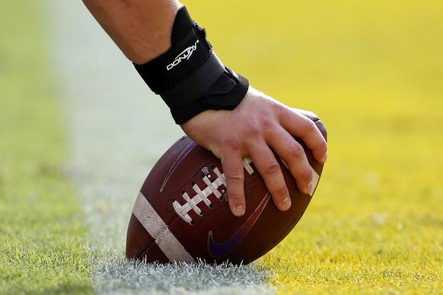 BATON ROUGE, LA - SEPTEMBER 08: A Nike logo is seen during a game between the LSU Tigers and the Southeastern Louisiana Lions at Tiger Stadium on September 8, 2018 in Baton Rouge, Louisiana. (Photo by Jonathan Bachman/Getty Images)