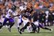 CINCINNATI, OH - SEPTEMBER 13: A.J. Green #18 of the Cincinnati Bengals runs on his way to scoring a 32-yard receiving touchdown during the first quarter against the Baltimore Ravens at Paul Brown Stadium on September 13, 2018 in Cincinnati, Ohio. (Photo by Andy Lyons/Getty Images)