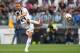 TURIN, ITALY - AUGUST 25: Leonardo Bonucci of Juventus in action during the serie A match between Juventus and SS Lazio on August 25, 2018 in Turin, Italy. (Photo by Alessandro Sabattini/Getty Images)