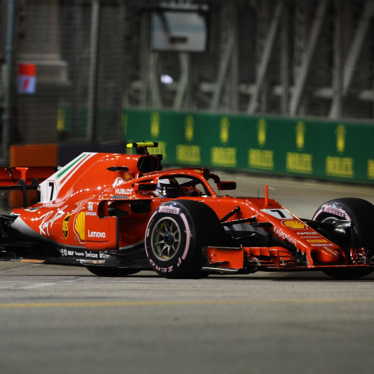 Singapore F1 Grand Prix 2018 Qualifying: Results, Times ...