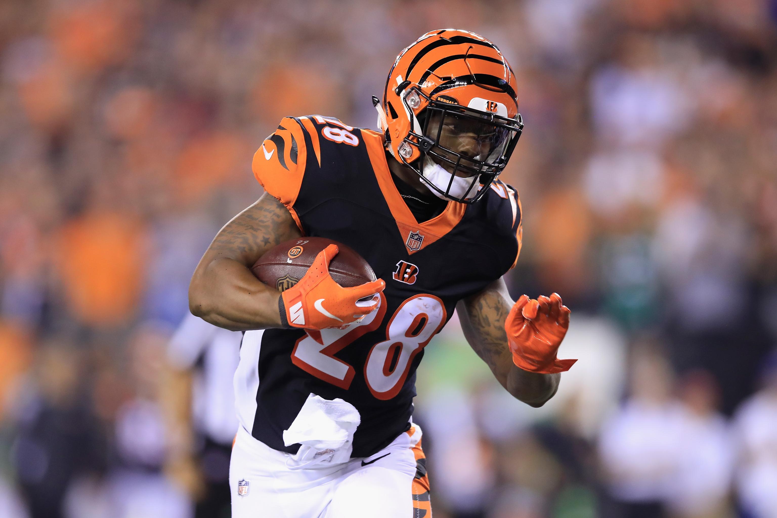 Bengals RB Jeremy Hill can relate to Joe Mixon's rookie frustrations - ESPN  - Cincinnati Bengals Blog- ESPN