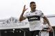 LONDON, ENGLAND - AUGUST 26: Aleksandar Mitrovic of Fulham celebrates after scoring his team's second goal during the Premier League match between Fulham FC and Burnley FC at Craven Cottage on August 26, 2018 in London, United Kingdom. (Photo by Henry Browne/Getty Images)