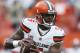 CLEVELAND, OH - SEPTEMBER 09: Tyrod Taylor #5 of the Cleveland Browns looks to pass the ball during the game against the Pittsburgh Steelers at FirstEnergy Stadium on September 9, 2018 in Cleveland, Ohio. The game ended in a 21-21 tie. (Photo by Joe Robbins/Getty Images)