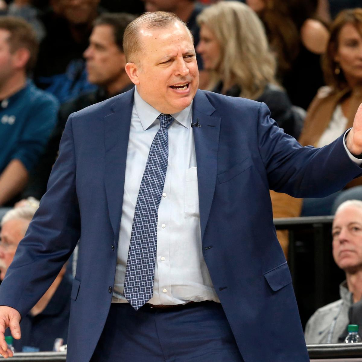 Report: T-Wolves Owner Glen Taylor Concerned About Culture Under Tom Thibodeau | Bleacher Report | Latest News, Videos and Highlights