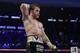 Canelo Alvarez reacts after a middleweight title boxing match against Gennady Golovkin, Saturday, Sept. 15, 2018, in Las Vegas. (AP Photo/Isaac Brekken)
