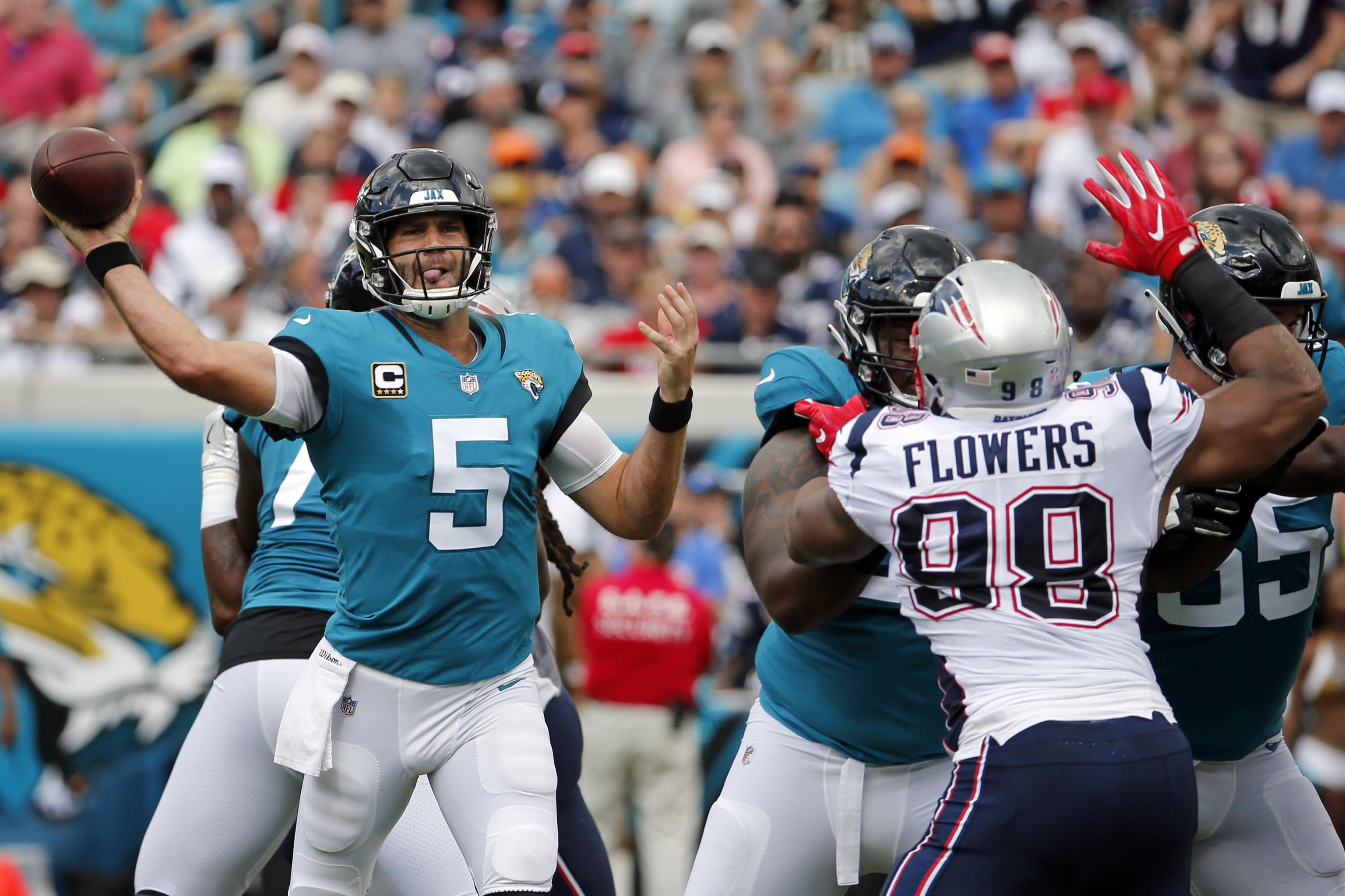 Game report: Patriots 50, Jaguars 10