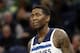 Minnesota Timberwolves' Jamal Crawford plays against the Boston Celtics in an NBA basketball game Thursday, March 8, 2018, in St. Paul, Minn. (AP Photo/Jim Mone)