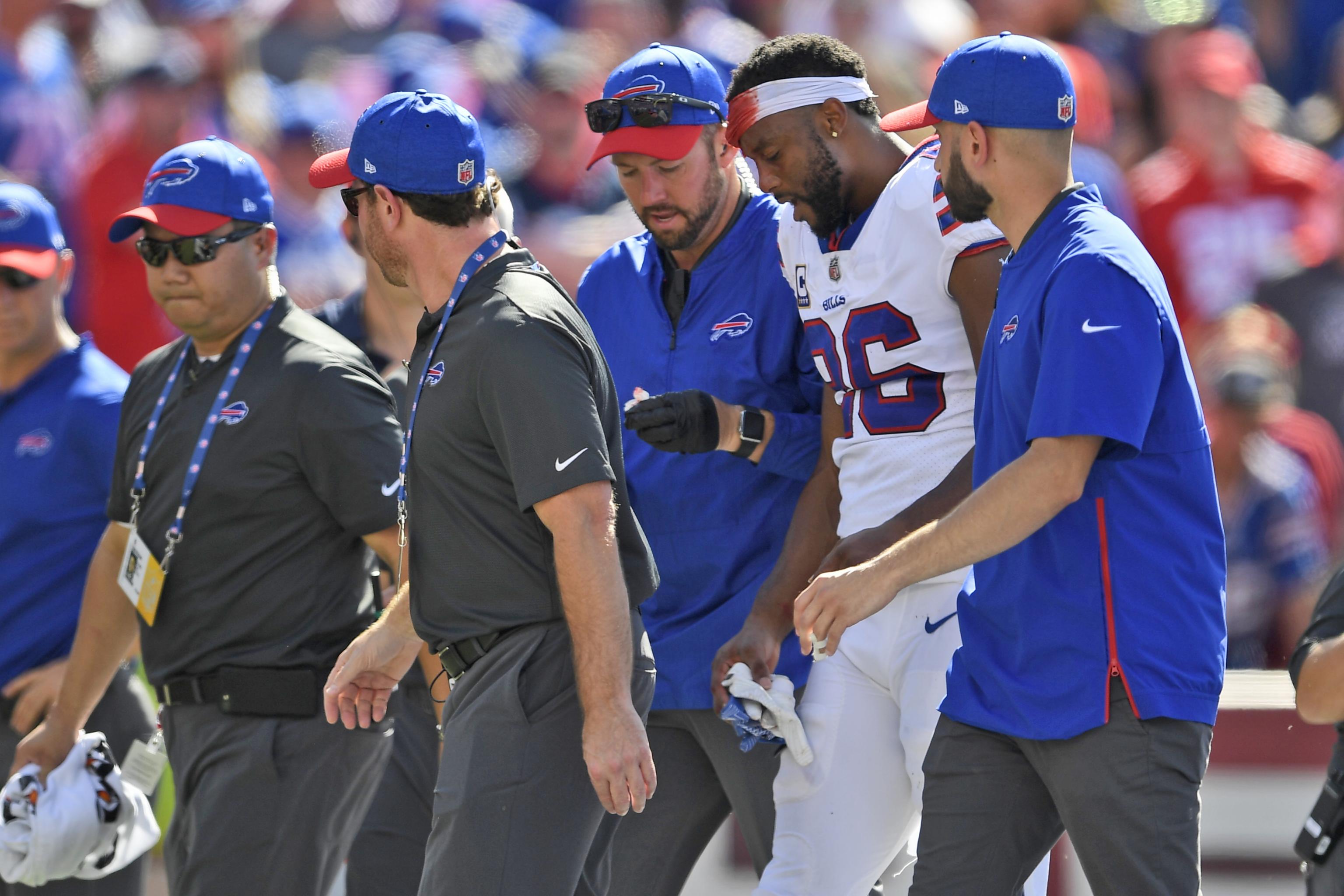 Former Eastern Washington RB Taiwan Jones keeps chugging along, hoping to  help lead Buffalo back to the Super Bowl