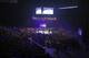 The cage and crowd are scene in an overall view at PFL 4, Thursday, July 19, 2018, at Nassau Coliseum in New York. Harrison won via unanimous decision. (AP Photo/Gregory Payan)