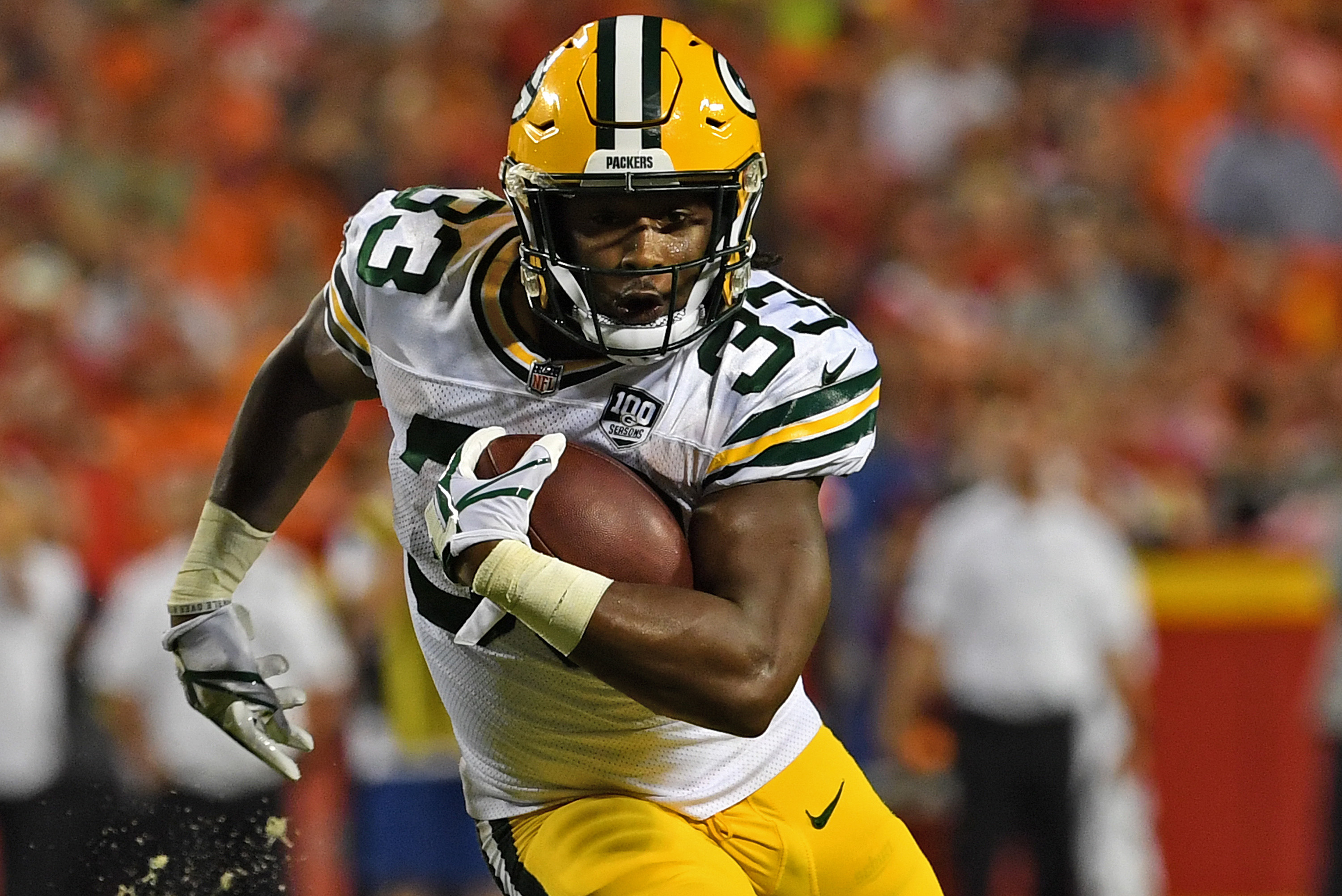 He's a warrior': How Packers' Aaron Jones is toughing it out late this  season - The Athletic