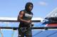 Buffalo Bills running back LeSean McCoy (25) warms up prior to the game against the Los Angeles Chargers on Sunday, Sept. 16, 2018, in Orchard Park, N.Y. (AP Photo/Rich Barnes)