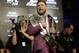 Conor McGregor poses for a picture during a news conference in New York, Thursday, Sept. 20, 2018. McGregor is returning to UFC after a two-year absence. He fights undefeated Khabib Nurmagomedov on Oct. 6. (AP Photo/Seth Wenig)