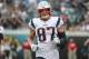 JACKSONVILLE, FL - SEPTEMBER 16: Rob Gronkowski #87 of the New England Patriots is seen during the second half against the Jacksonville Jaguars at TIAA Bank Field on September 16, 2018 in Jacksonville, Florida. (Photo by Scott Halleran/Getty Images)