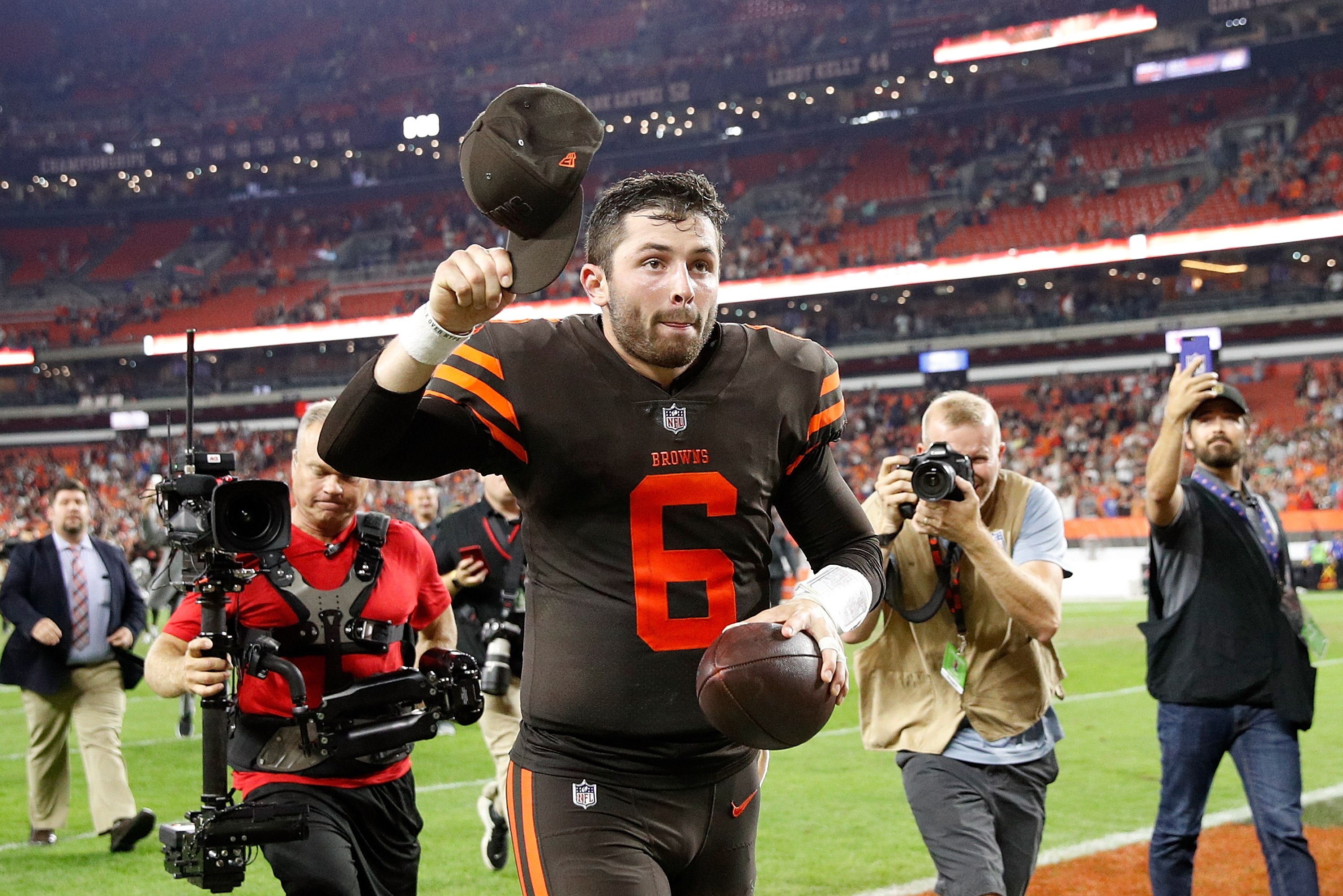 Browns experience uptick in merchandise sales since debut of new uniforms