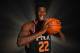 TARRYTOWN, NY - AUGUST 12: DeAndre Ayton #22 of the Phoenix Suns poses for a portrait during the 2018 NBA Rookie Photo Shoot on August 12, 2018 at the Madison Square Garden Training Facility in Tarrytown, New York. NOTE TO USER: User expressly acknowledges and agrees that, by downloading and or using this photograph, User is consenting to the terms and conditions of the Getty Images License Agreement. Mandatory Copyright Notice: Copyright 2018 NBAE (Photo by Jesse D. Garrabrant/NBAE via Getty Images)