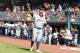CLEVELAND, OH - SEPTEMBER 15: Victor Martinez #41 of the Detroit Tigers waves to the Cleveland Indians crowd after receiving a plaque honoring his announced retirement during a pre-game ceremony before the start of the game against the Detroit Tigers at Progressive Field on September 15, 2018 in Cleveland, Ohio. (Photo by David Maxwell/Getty Images)