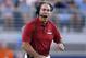 OXFORD, MS - SEPTEMBER 15: Head coach Nick Saban of the Alabama Crimson Tide reacts during a game against the Mississippi Rebels at Vaught-Hemingway Stadium on September 15, 2018 in Oxford, Mississippi. (Photo by Jonathan Bachman/Getty Images)
