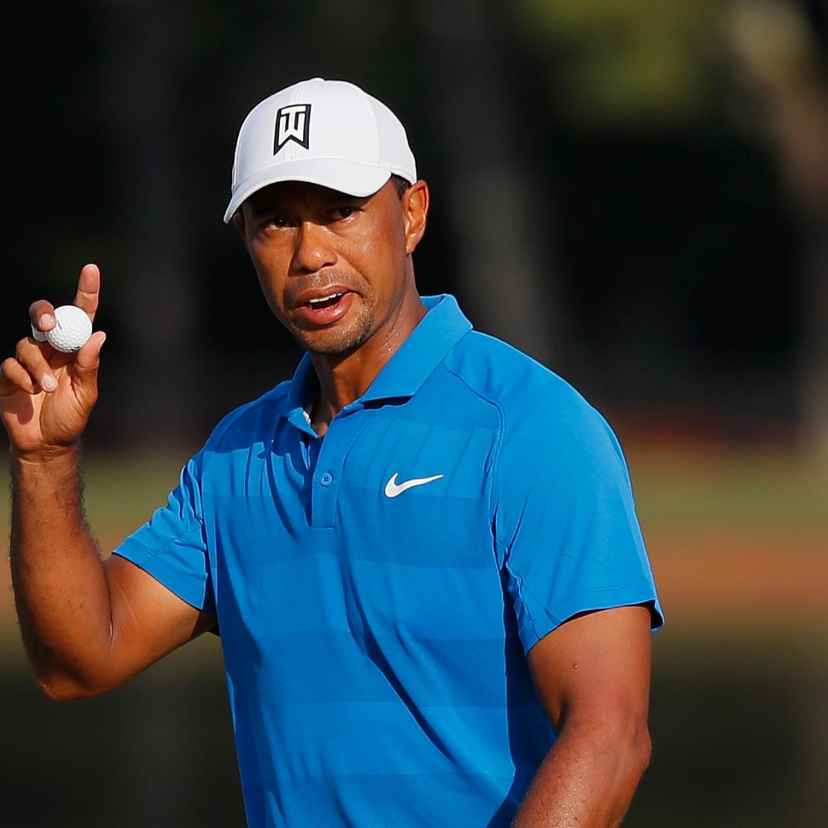tiger woods friday tee time