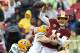 LANDOVER, MD - SEPTEMBER 23: Clay Matthews #52 of the Green Bay Packers hits quarterback Alex Smith #11 of the Washington Redskins in the first half at FedExField on September 23, 2018 in Landover, Maryland. (Photo by Rob Carr/Getty Images)