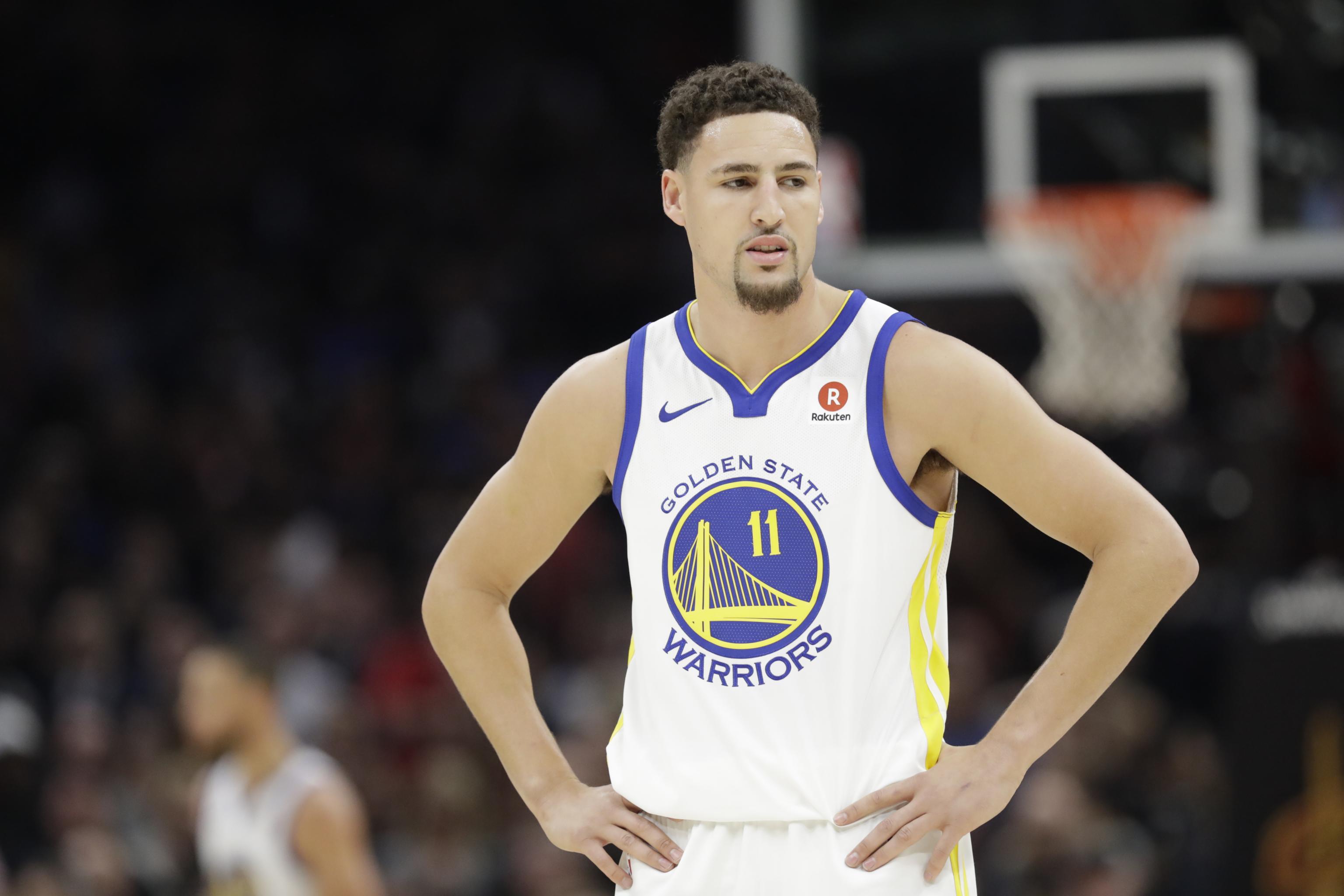 Warriors Klay Thompson Not Really Curious About Testing Free Agency Bleacher Report Latest News Videos And Highlights