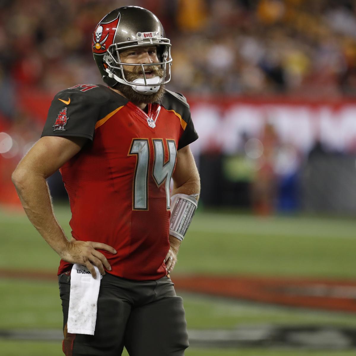 Ryan Fitzpatrick 1st in NFL History to Throw for 400 Yards in 3