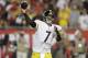 Pittsburgh Steelers quarterback Ben Roethlisberger (7) passes a pass during the first half of an NFL football game against the Tampa Bay Buccaneers on September 24, 2018 in Tampa, Florida. (AP Photo / Chris O & Meara)