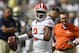 Clemson quarterback Kelly Bryant (2) warms up before the first half of an NCAA college football game between Georgia Tech and Clemson, Saturday, Sept. 22, 2018, in Atlanta. (AP Photo/Mike Stewart)