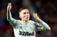 MANCHESTER, ENGLAND - SEPTEMBER 25: Harry Wilson of Derby County celebrates after scoring his team's first goal during the Carabao Cup Third Round match between Manchester United and Derby County at Old Trafford on September 25, 2018 in Manchester, England. (Photo by Jan Kruger/Getty Images)