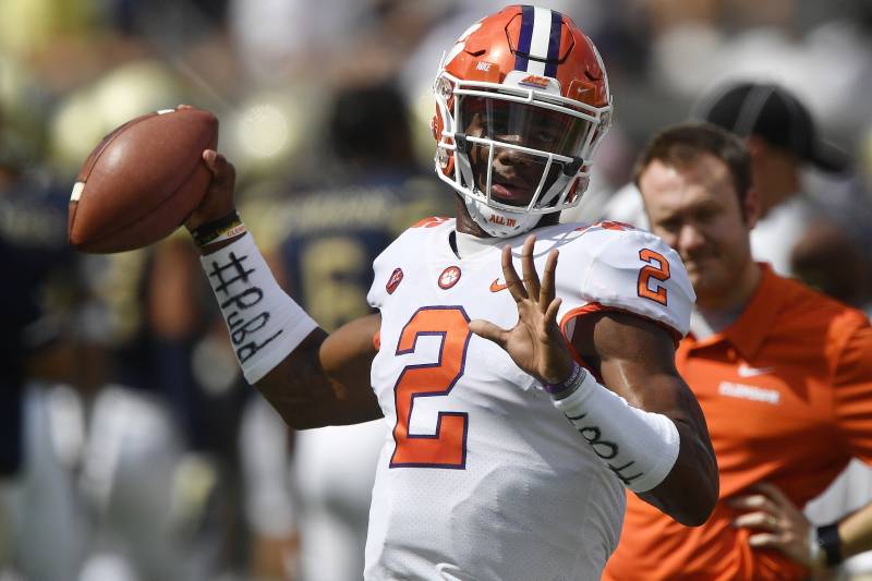 Clemson Qb Question Veteran Bryant Or Newcomer Lawrence