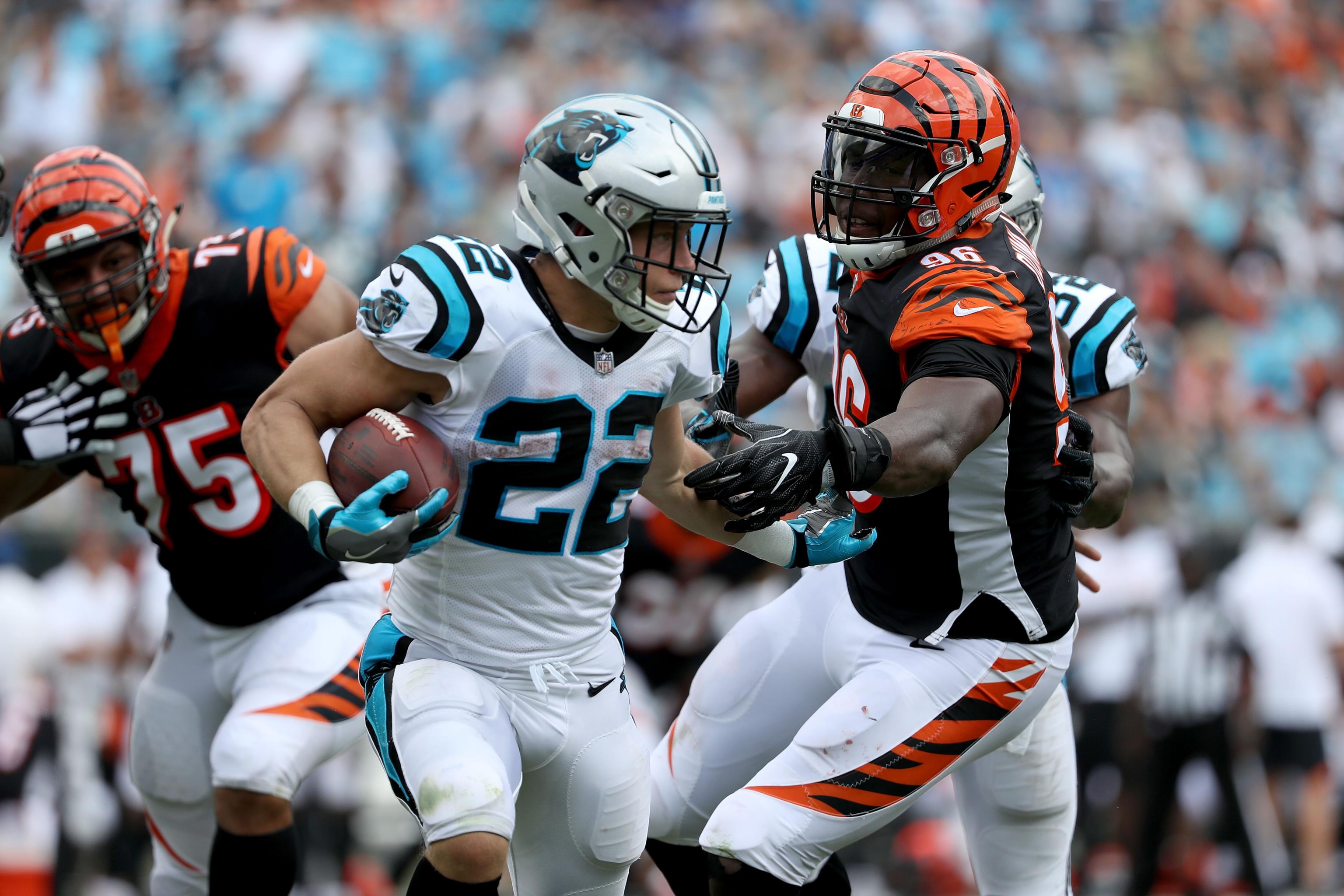 Outerstuff Christian McCaffrey Carolina Panthers NFL India