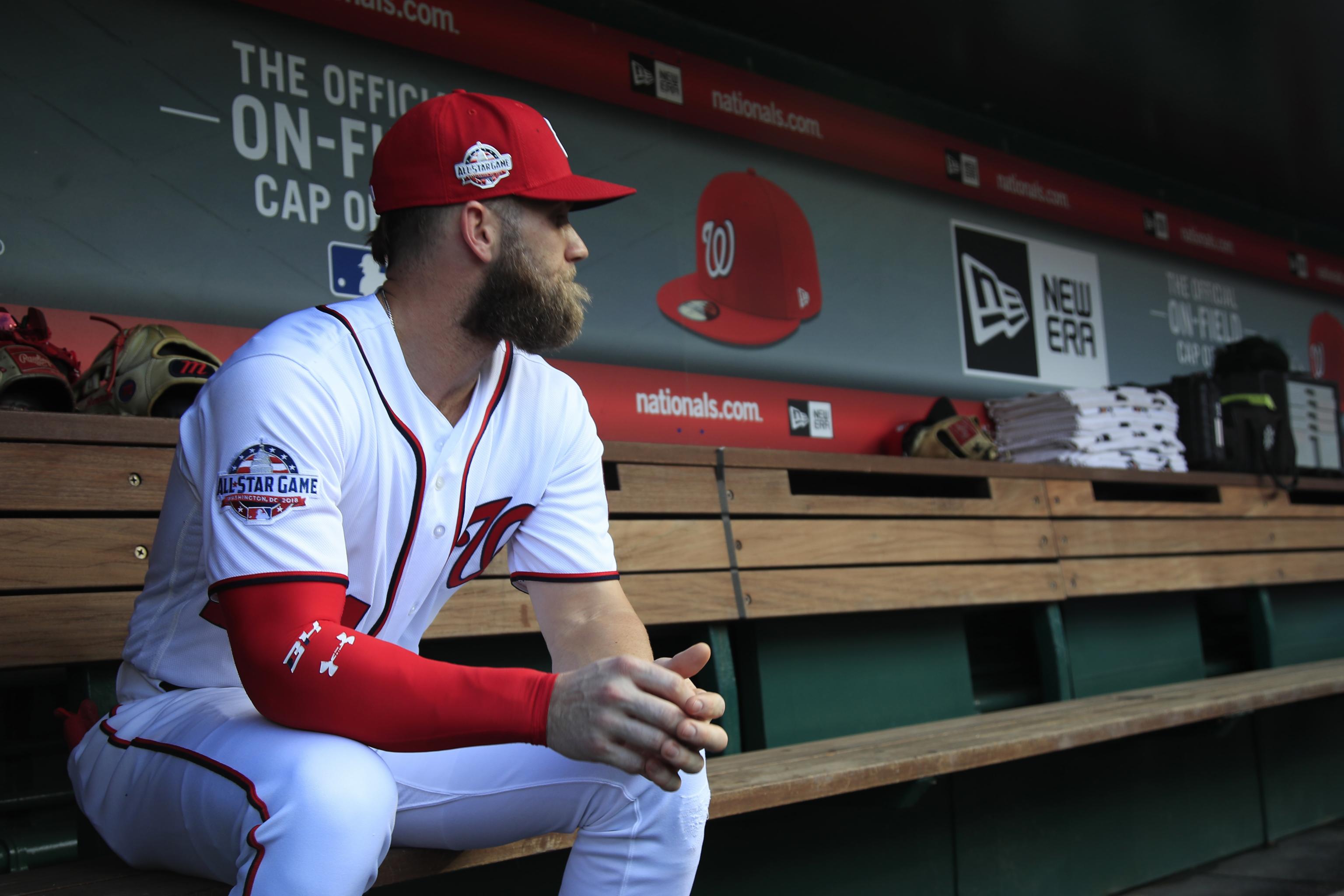Bryce Harper wants a new jersey for the Washington Nationals