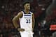 HOUSTON, TX - APRIL 25: Jimmy Butler #23 of the Minnesota Timberwolves reacts in the second half during Game Five of the first round of the 2018 NBA Playoffs against the Houston Rockets at Toyota Center on April 25, 2018 in Houston, Texas. NOTE TO USER: User expressly acknowledges and agrees that, by downloading and or using this photograph, User is consenting to the terms and conditions of the Getty Images License Agreement. (Photo by Tim Warner/Getty Images)