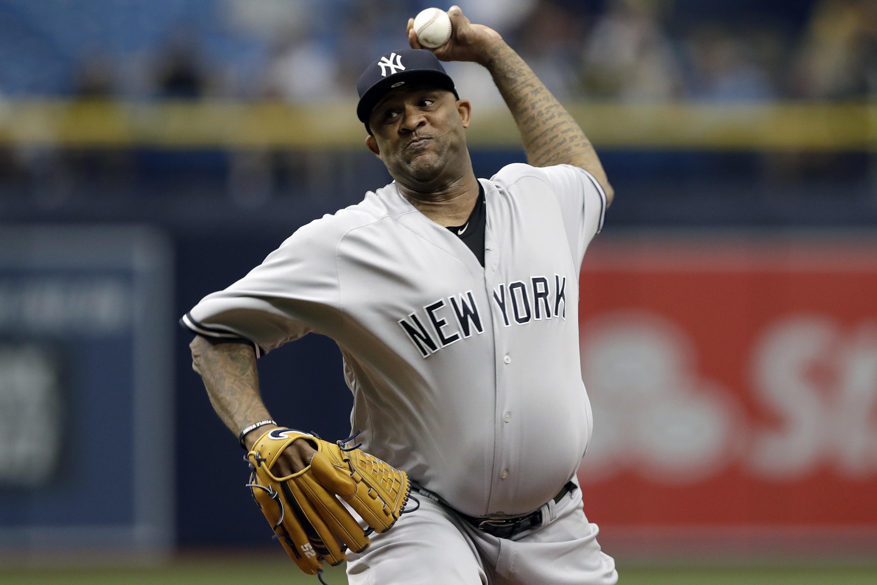 CC Sabathia, Yankees continue freefall as a 10-run third leads to