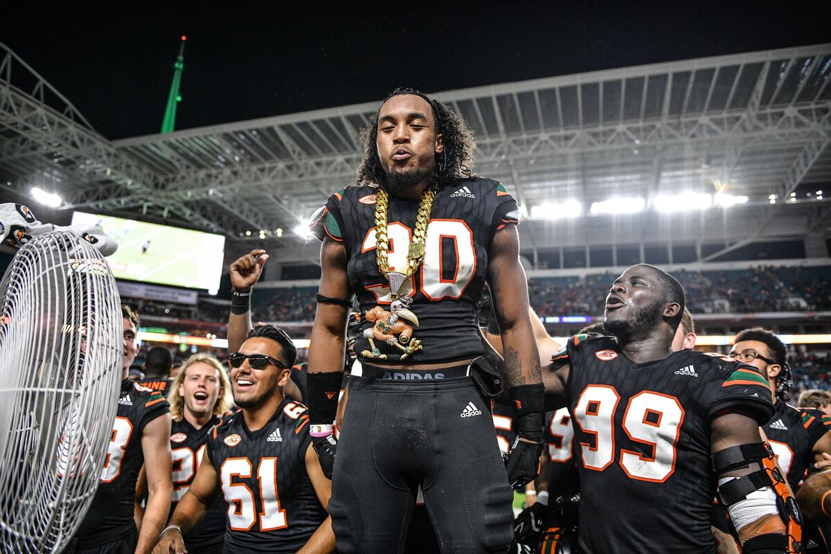 N'Kosi Perry, Miami Destroy UNC 47-10 Behind Dominant Defensive Performance | Bleacher Report ...