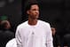 STUDIO CITY, CA - JANUARY 25: Shareef O'Neal looks on during the 2018 Brand Jordan NBA All-Star Uniforms & All-Star Rosters Unveiling show on January 25, 2018 at CBS Studios in Studio City, California. NOTE TO USER: User expressly acknowledges and agrees that, by downloading and or using this photograph, User is consenting to the terms and conditions of the Getty Images License Agreement. Mandatory Copyright Notice: Copyright 2018 NBAE (Photo by Adam Pantozzi/NBAE via Getty Images)