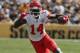 Kansas City Chiefs wide receiver Sammy Watkins (14) plays in an NFL football game against the Pittsburgh Steelers, Sunday, Sept. 16, 2018, in Pittsburgh. (AP Photo/Gene J. Puskar)