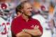 24 Oct 1998: Head coach Mike Dubose of the Alabama Crimson Tide watches the field during the game against the Tennessee Volunteers at Neyland Stadium in Knoxville Tennessee. Tennessee defeated Alabama 35-18. Mandatory Credit: Scott Halleran /Allsport
