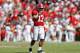 TUSCALOOSA, AL - SEPTEMBER 29: Tua Tagovailoa #13 of the Alabama Crimson Tide reacts after passing for a touchdown against the Louisiana Ragin Cajuns at Bryant-Denny Stadium on September 29, 2018 in Tuscaloosa, Alabama. (Photo by Kevin C. Cox/Getty Images)