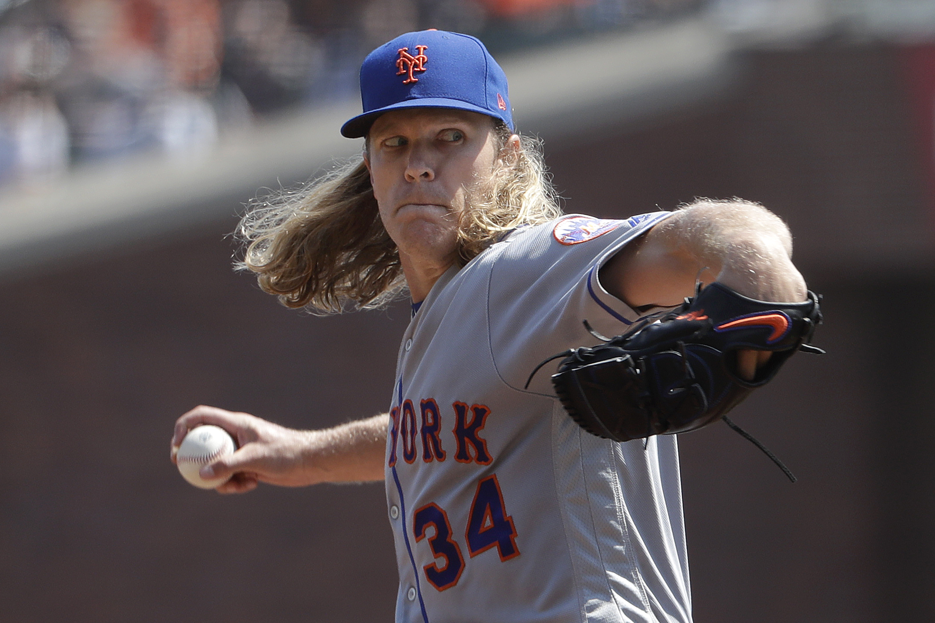 Mets' Noah Syndergaard Shaves Hair for Role in History Channel