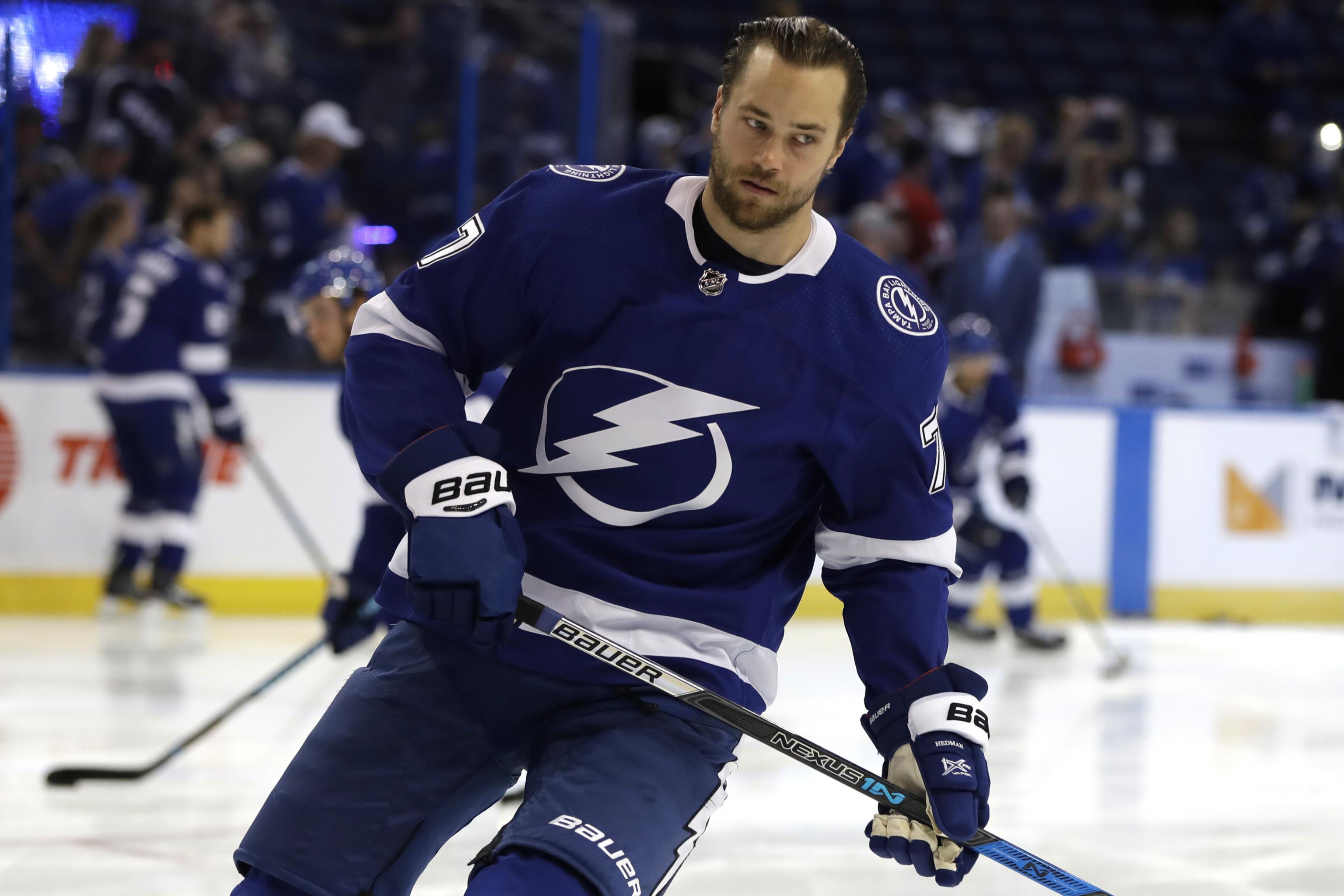 Hedman emerges as offensive leader in Lightning's seventh consecutive home  win – The Crow's Nest