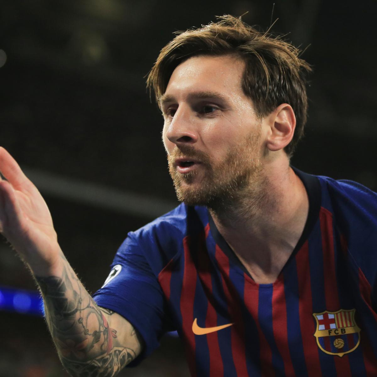 Barcelona Beat Tottenham in Champions League Play Behind Lionel Messi ...