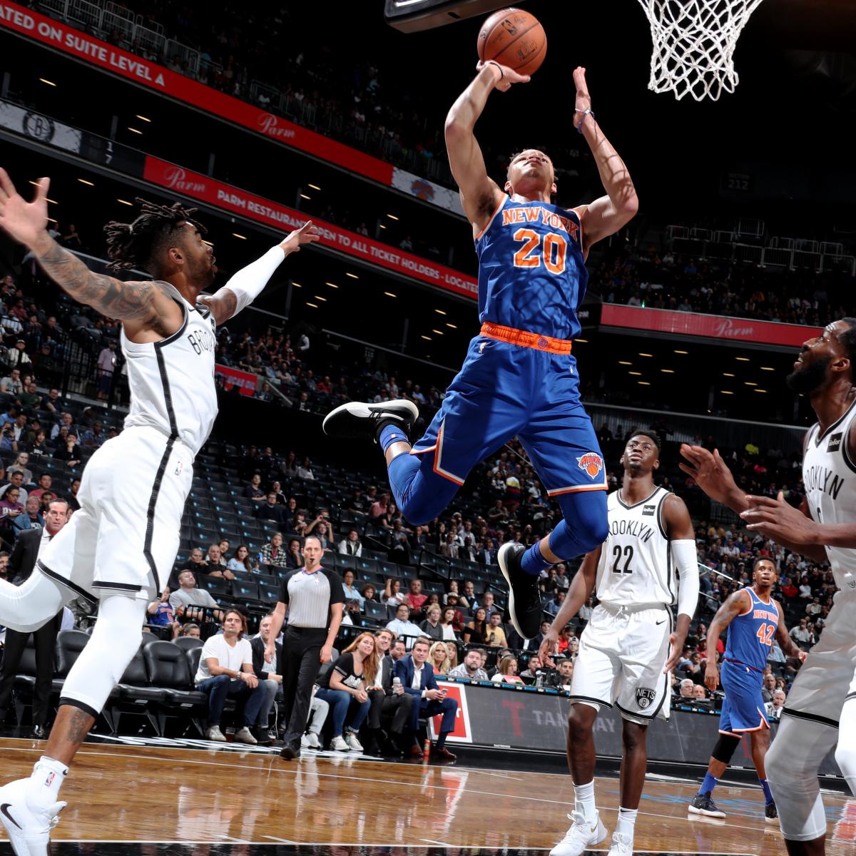 Kevin Knox, Knicks Earn Narrow Victory over Nets in Preseason Battle