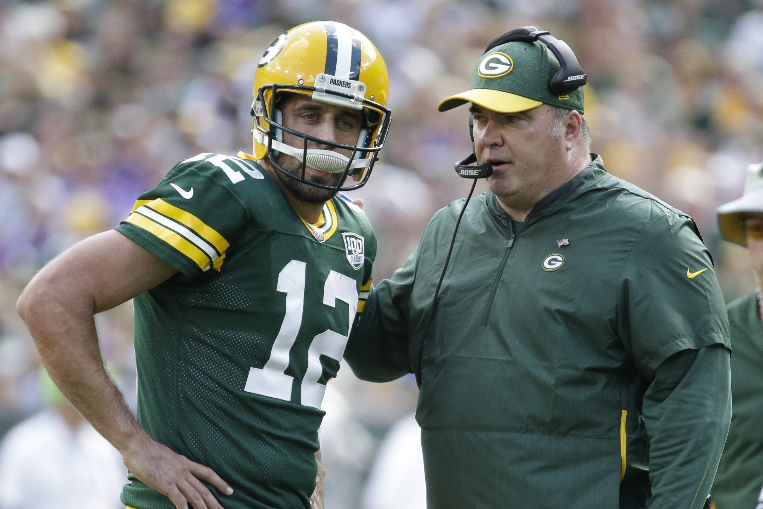 Aaron Rodgers Says He Has A Great Relationship With Mike Mccarthy Bleacher Report Latest News Videos And Highlights