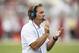TUSCALOOSA, AL - SEPTEMBER 22: Head Coach Nick Saban of the Alabama Crimson Tide on the field during a game against the Texas A&M Aggies at Bryant-Denny Stadium on September 22, 2018 in Tuscaloosa, Alabama. The Crimson Tide defeated the Aggies 45-23. (Photo by Wesley Hitt/Getty Images)