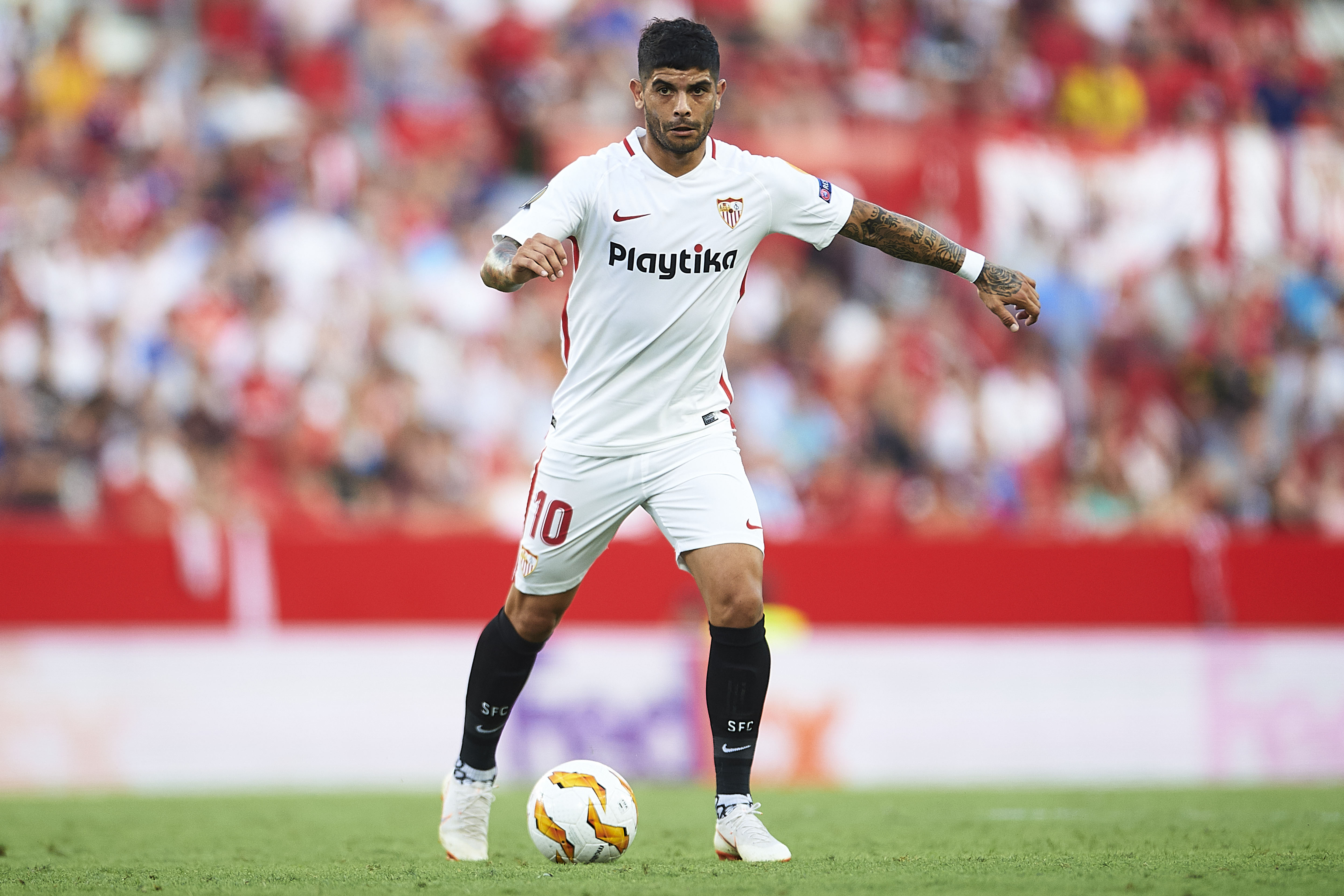 Arsenal Reportedly Eye Ever Banega Transfer Amid Aaron Ramsey Exit ...