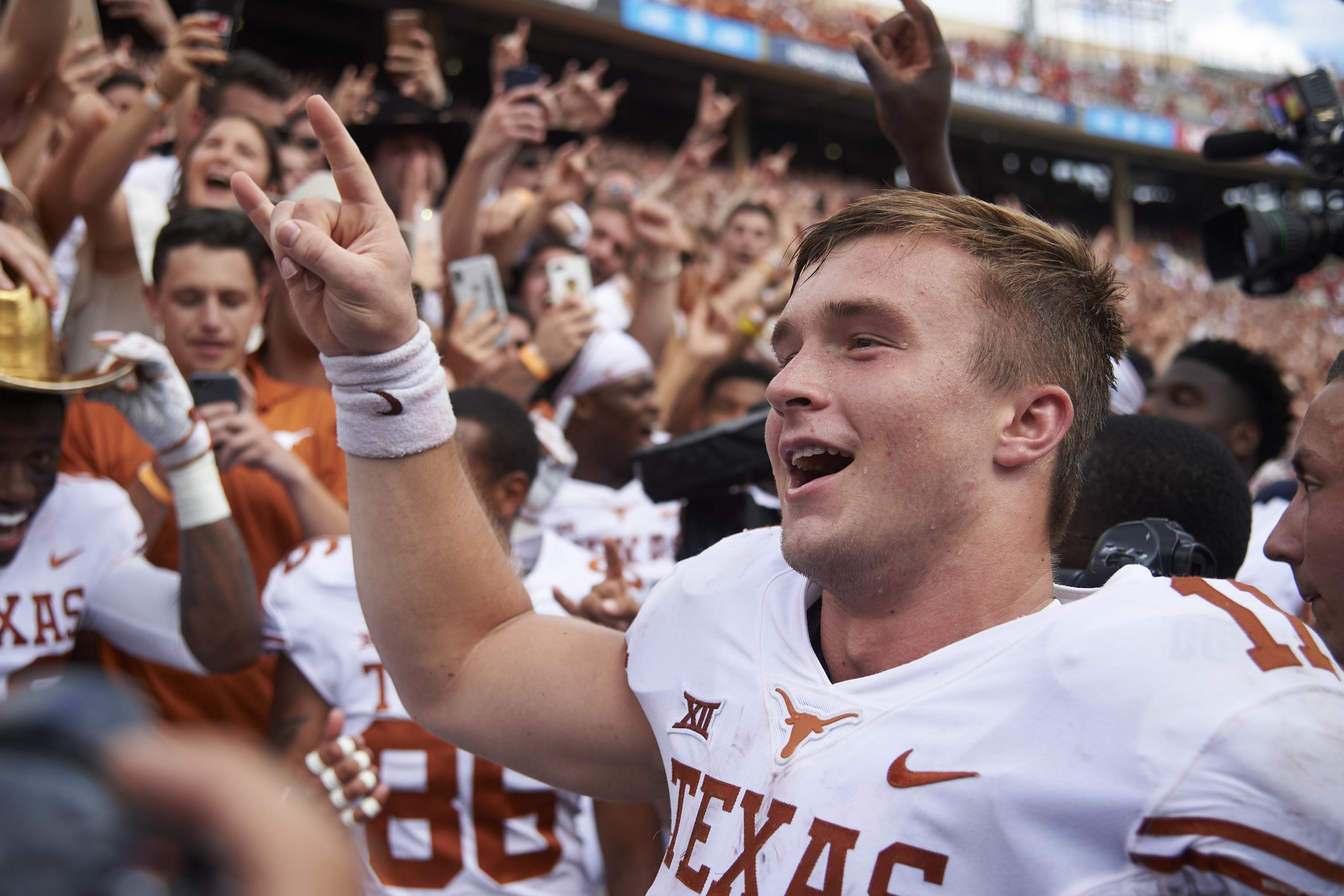 Texas Football: Tom Herman and Shane Buechele a perfect pair