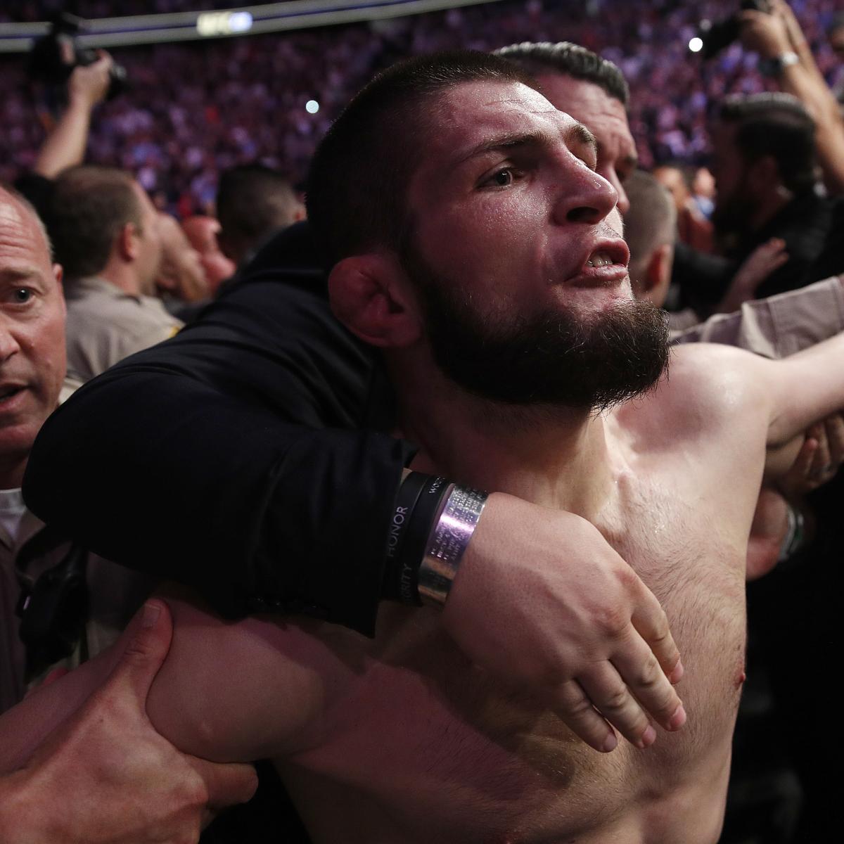 3 Members of Khabib Nurmagomedov's Team Arrested After UFC 229 Brawl