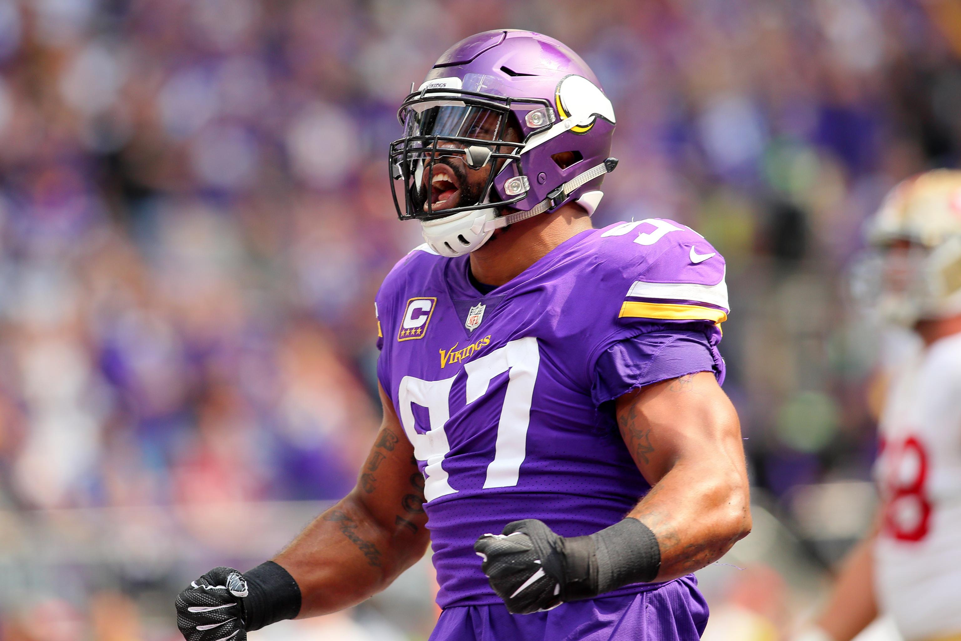 Vikings' Everson Griffen 'doing great' now, wants to play again in 2022 –  Twin Cities